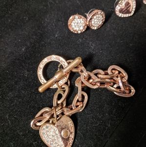 Michael Kors Earrings and Bracelet